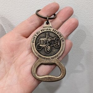 Beau's bottle opener keychain